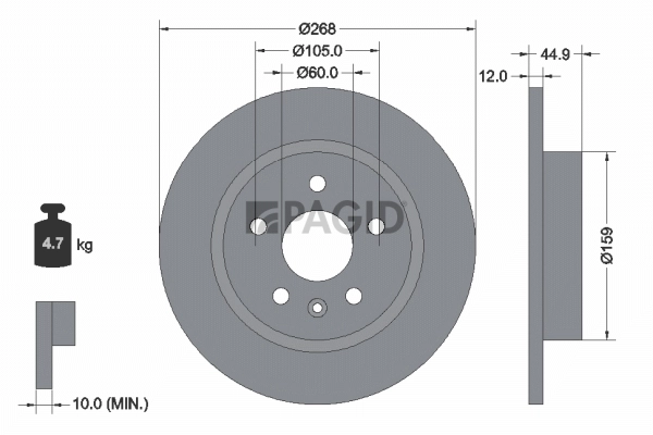 Disc frana