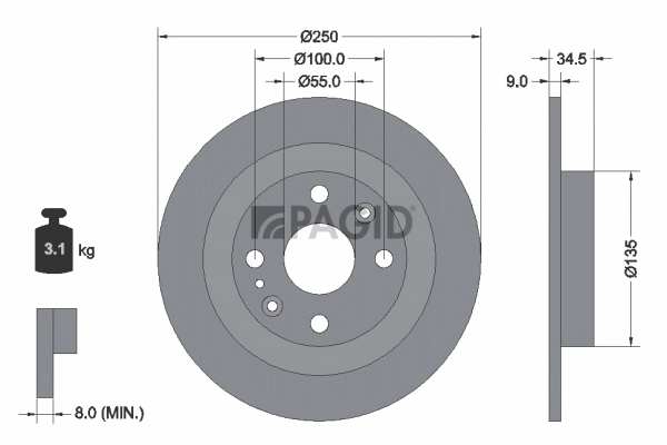 Disc frana
