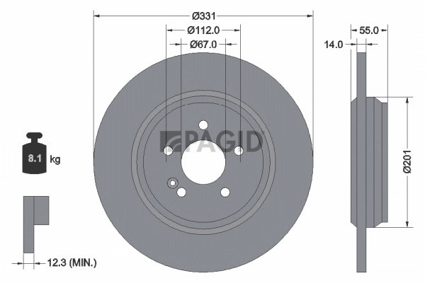 Disc frana