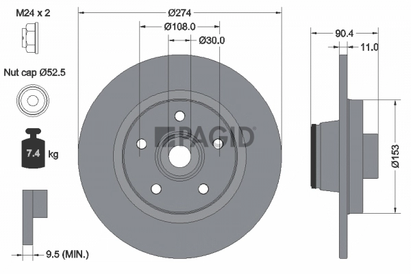 Disc frana