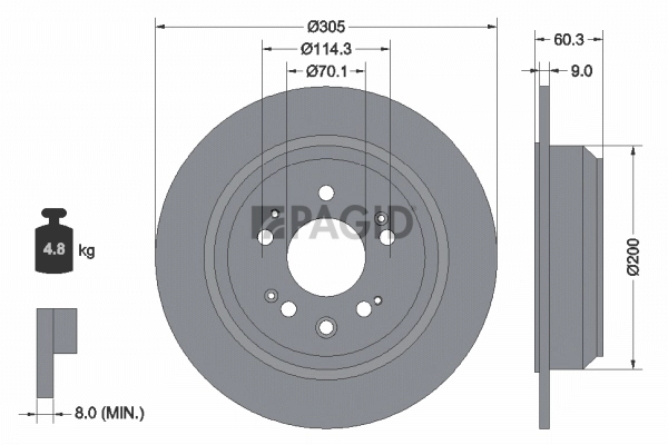 Disc frana