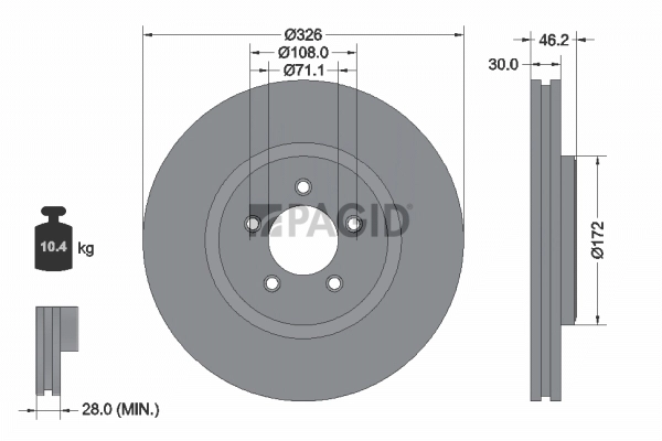 Disc frana