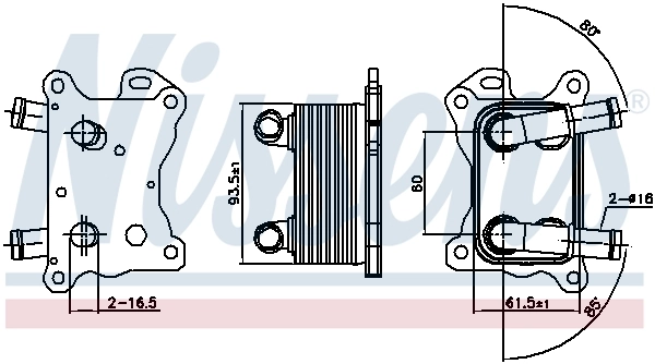 Radiator ulei / termoflot