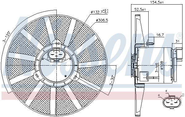 Ventilator radiator racire