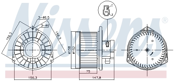 Ventilator habitaclu