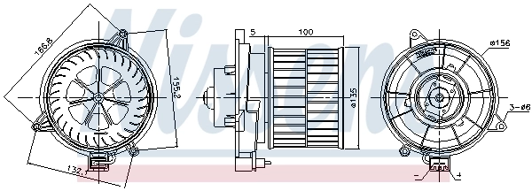 Ventilator habitaclu