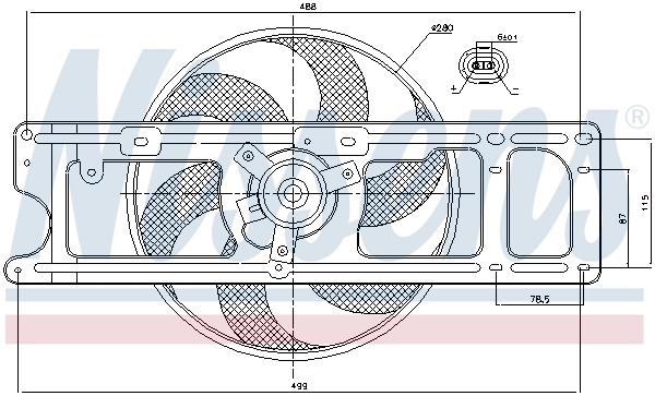 Ventilator radiator racire