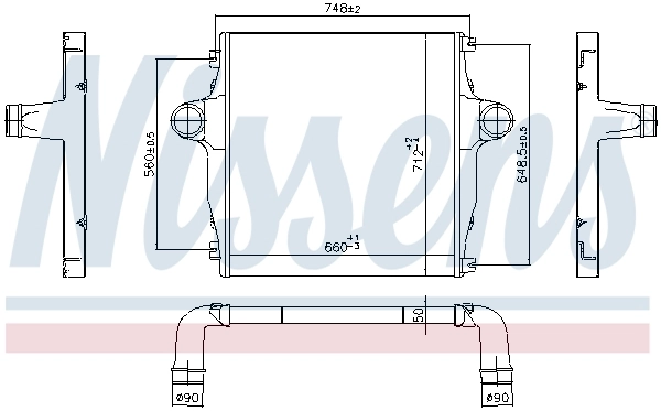 Intercooler, compresor