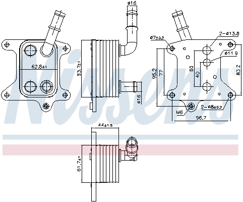Radiator ulei / termoflot