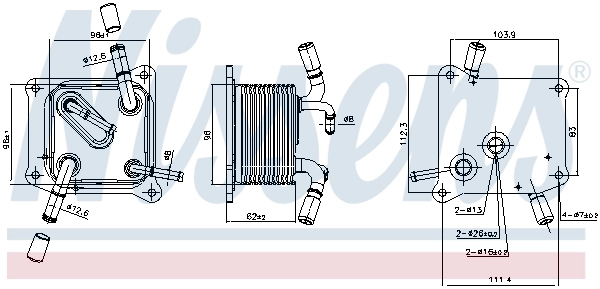 Radiator racire ulei cutie viteze automata