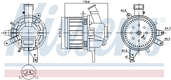 Ventilator, habitaclu