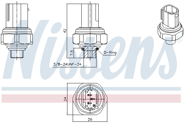 Comutator presiune aer conditionat