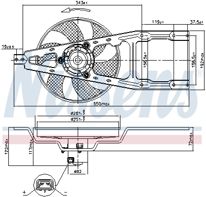 Ventilator radiator racire