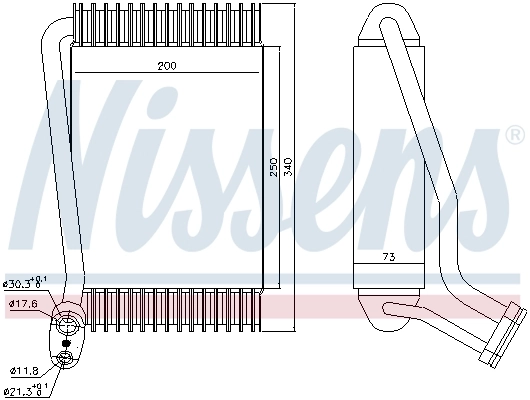 Evaporator aer conditionat