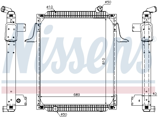 Radiator racire motor