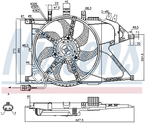 Ventilator radiator racire