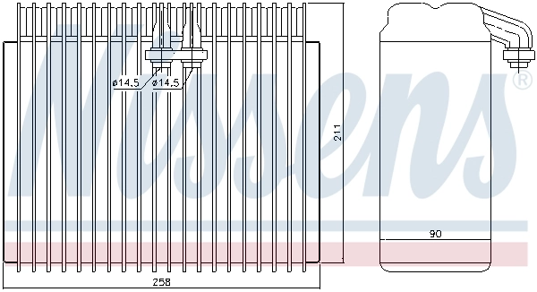 Evaporator aer conditionat