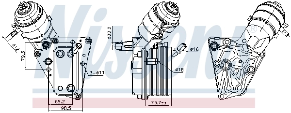 Radiator ulei / termoflot