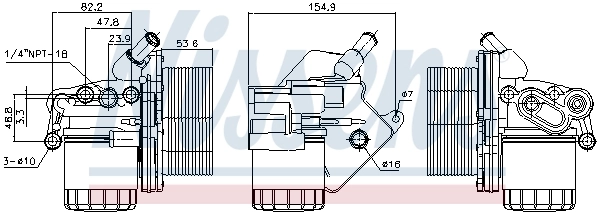 Radiator ulei / termoflot