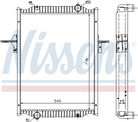 Radiator racire motor