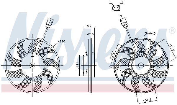 Ventilator radiator racire