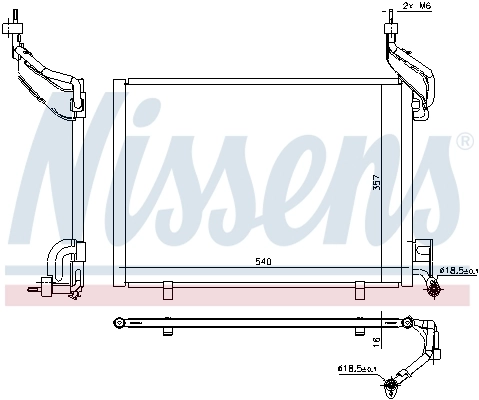 Radiator climatizare