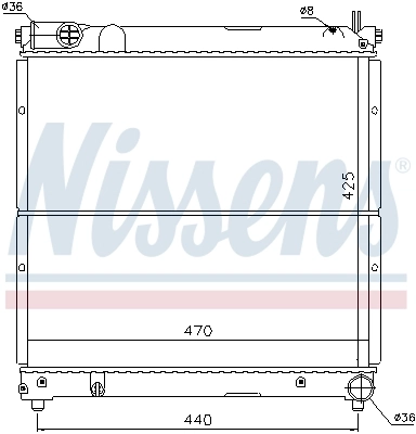 Radiator racire motor
