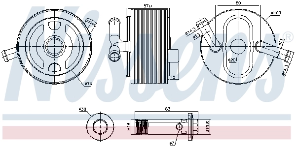 Radiator ulei / termoflot