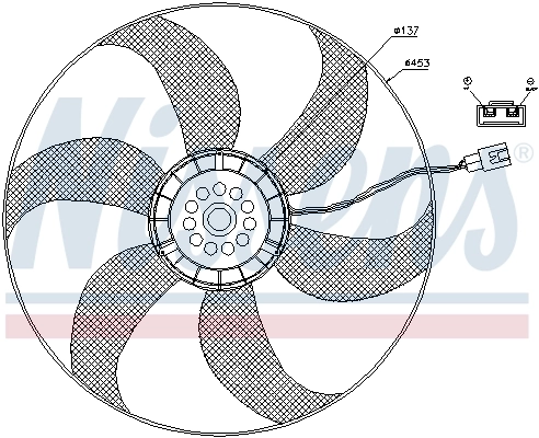 Ventilator radiator racire