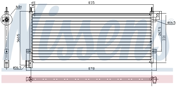 Radiator climatizare