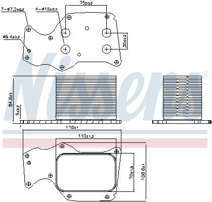 Radiator ulei / termoflot