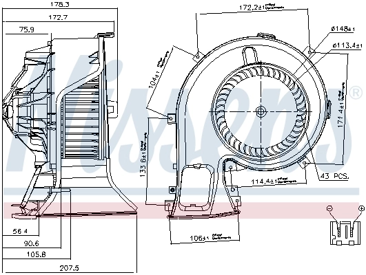 Ventilator, habitaclu
