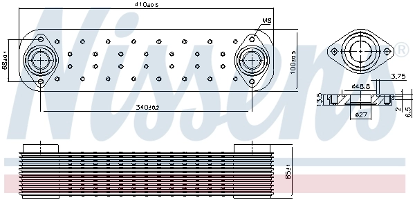 Radiator ulei / termoflot