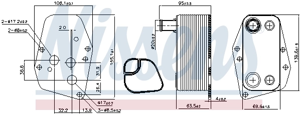 Radiator ulei, ulei motor