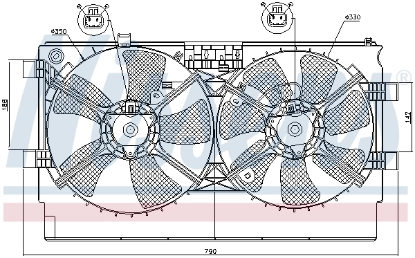 Ventilator radiator racire