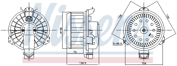 Ventilator habitaclu