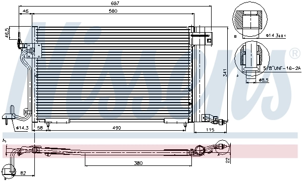 Radiator climatizare