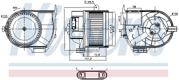 Ventilator habitaclu