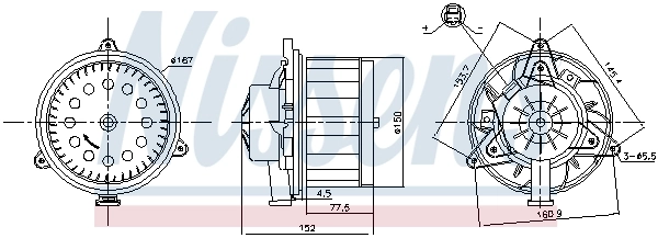 Ventilator, habitaclu