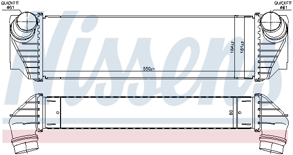 Intercooler, compresor