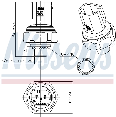 Comutator presiune aer conditionat