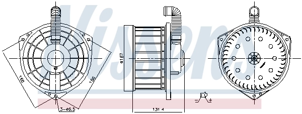 Ventilator habitaclu