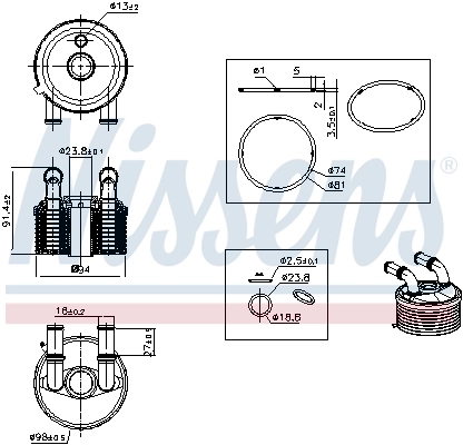 Radiator racire ulei cutie viteze automata
