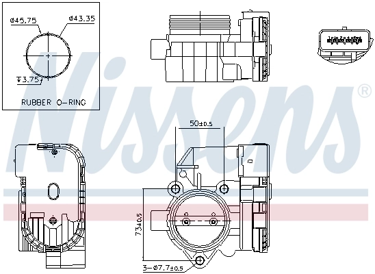 Carcasa clapeta acceleratie