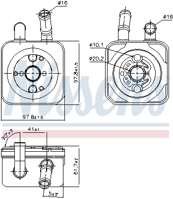 Radiator ulei / termoflot