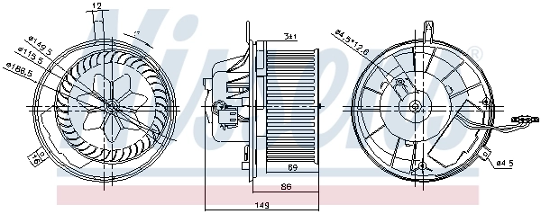 Ventilator habitaclu