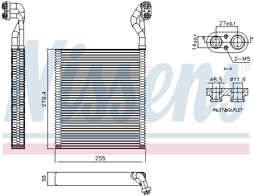 Evaporator aer conditionat