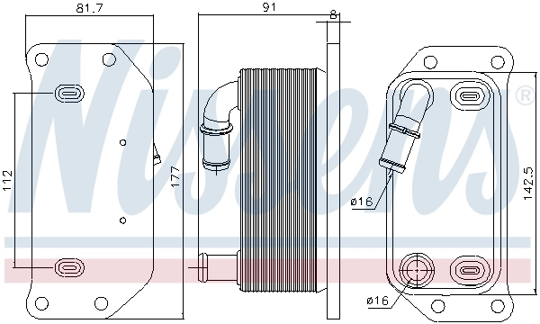 Radiator ulei / termoflot