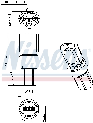 Comutator presiune aer conditionat