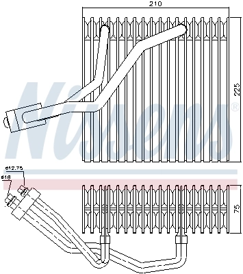 Evaporator aer conditionat